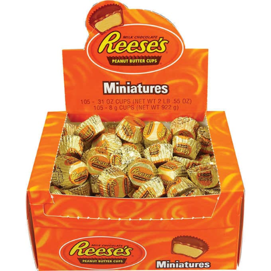 Reese's Peanut Butter Cups Minis 105ct 2lb .55oz